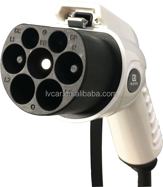 220VAC Input Voltage Range 7KW Wall Mounted Charger for Energy Vehicles Portable Charger