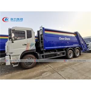 LHD Dongfeng 6X4 20CBM Rear Loader Garbage Compactor Truck