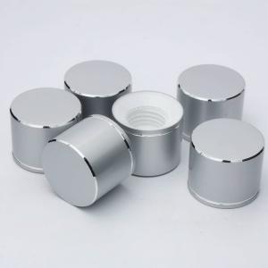 Plastic Custom Cosmetic Lotion Bottle Cap / Cylinder 28mm Screw Cap