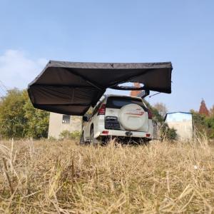 Weather Resistant 270 Degree Awning Side Open Awning With Led OEM
