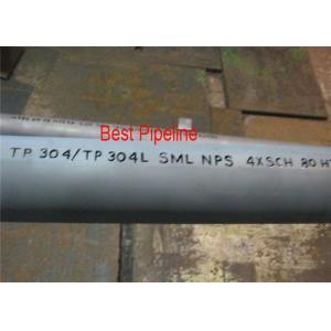 Round Precision Stainless Steel Tubing , Stainless Steel Seamless Pipe