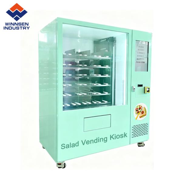 Buy Fresh & Healthy Food Vending Machine Featuring Smart Temperature Control And Daily Restocking at wholesale prices