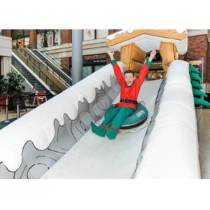 Exciting Inflatable Snow Toboggan Ride On For Kids / Adults