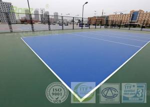 China UV Resistance Outdoor Volleyball Court Surfaces Flooring 3-8mm Thickness on sale