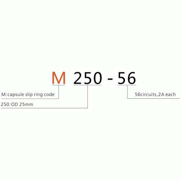 OD 25mm Medium Compact Capsule Slip Ring 1~56 Circuits Signal @2A