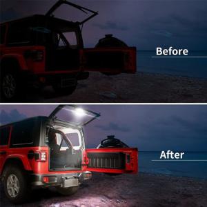 Rear Glass Liftgate Dome LED Trunk Light Jeep Wrangler Trunk Light 12v