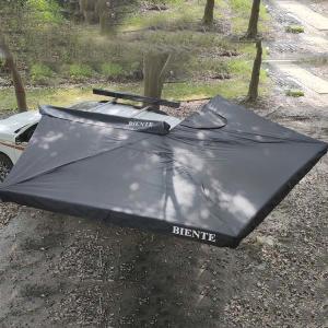 Overland LTE Alu Cab 270 Degree Awning With Black Khaki Customized Color