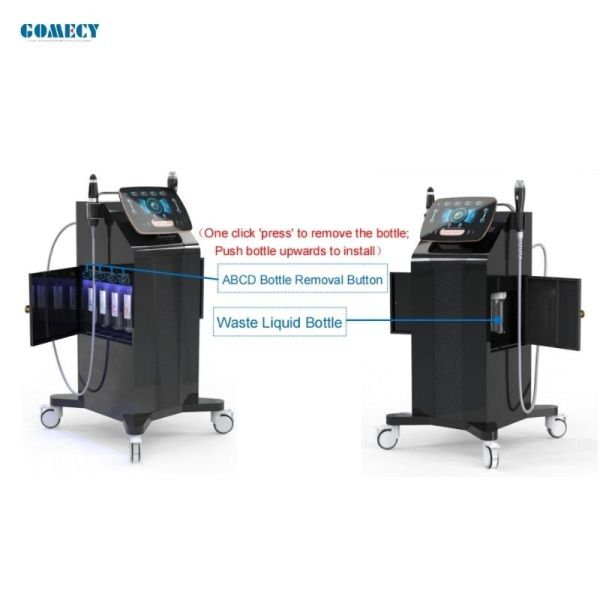 Gomecy Vertical Bubble Feishuttle Beauty Equipment for Professional Skin Detox Serum Infusion and Glow
