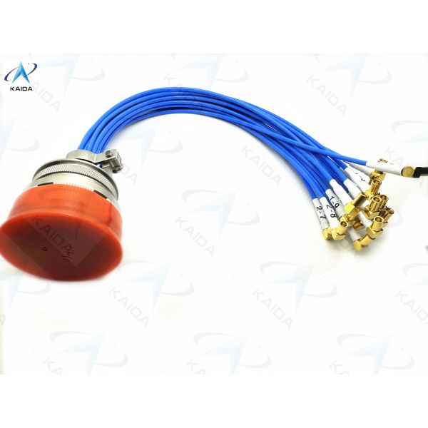 Corrosion Resistant Electroless Nickel Coaxial Cable Plug for D38999/8D Series