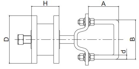 5327g Nylon Cantilever Gate Rollers With Bracket Chain Link Fence Gate Wheels