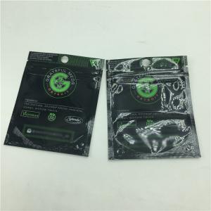Waterproof Plastic Pouches Packaging Front Transparent Window k Seeds Pack