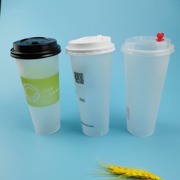 Buy High Temp Resistant 24oz 700ml Disposable Bubble Tea Cups at wholesale prices