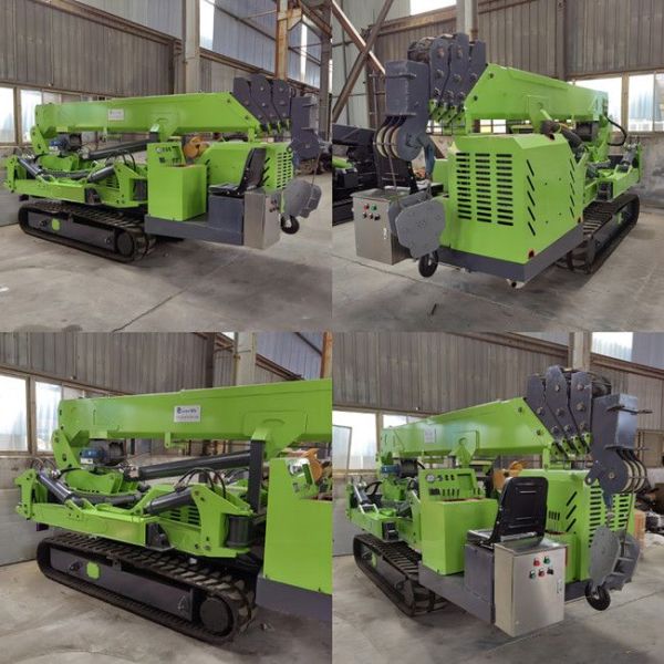 CE 5 Ton Spider Crawler Crane Diesel Engine Electric Mini Spider Crane