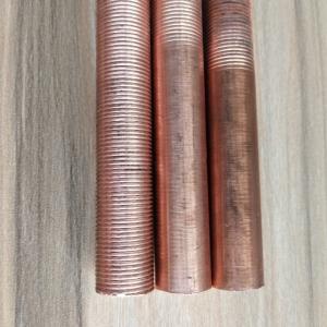 Finned Copper Pipe For Heat Exchanger And Air Cooler