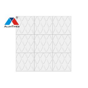 Moisture Proof Clip In Ceiling , Aluminum Ceiling Panel Fireproof