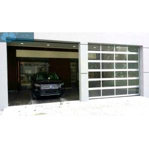 Sectional Organic Tempered Frosted Glass Panel Garage Doors