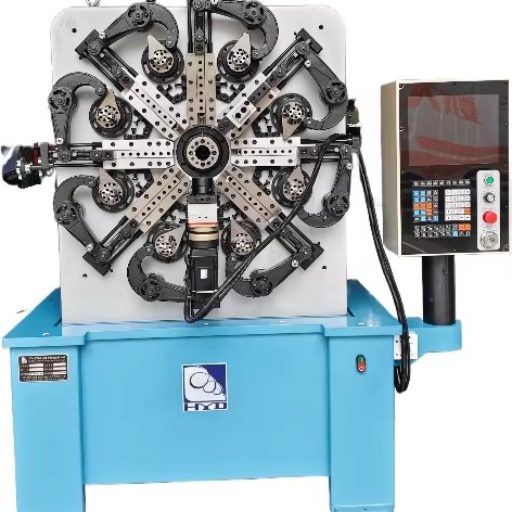 CNC Spring Machine with 380V Power 12kW Motor and 110m/min Wire Feed Speed for