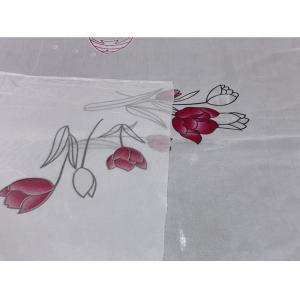 Anti Moisture Knitted 100g/M2 Mattress Quilting Fabric With Tulip Pattern