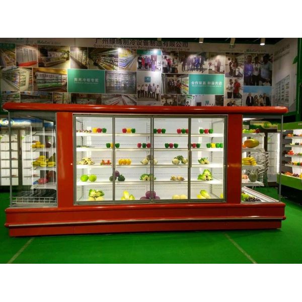 Buy Meat Chocalate Display Open Fronted Chiller Cake Display Chiller at wholesale prices