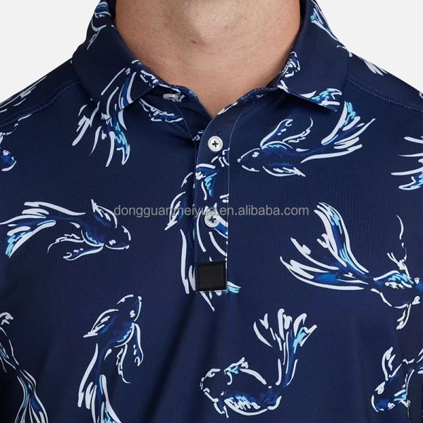 Custom Pint Logo Hip Great High-quality Lightweight Trendy Breathable Rugby Novelty Shirts Lightweight Vintage Golf Polo Shirt