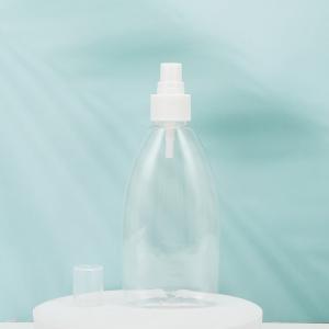 Clear PET Round Lotion Bottles With Pump