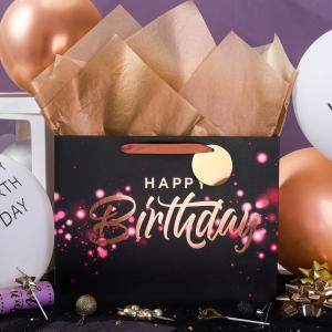 Folding Paper Bag for Birthday Decoration Party at Competitive and Folding Style