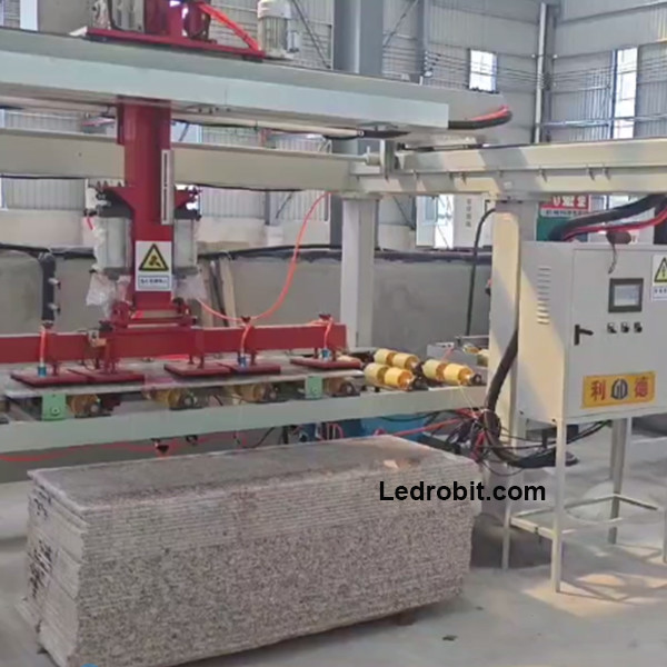 Buy Floor Installed Palletizer Machine For Stone Building Materials at wholesale prices