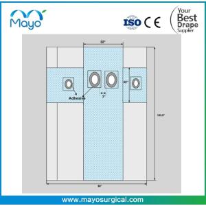 SuperSorb Reinforcement Surgical Angiography Drape With 4 Holes