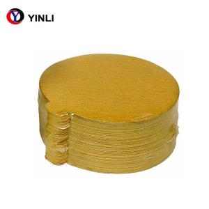 100 Grits Automotive Aluminum Sanding Disc 125mm 5 Inch Yellow