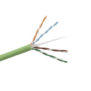 PVC Jacket 4 Pairs Unshield CM CMR Cat6 UTP Cable