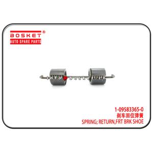 1-09583365-0 1095833650 Front Brake Shoe Return Spring For ISUZU 6U CXA05 LV477