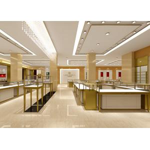 Pre - Assembly Structure Jewelry Display Fixtures 6000 Lumen / 4000 Kelvin