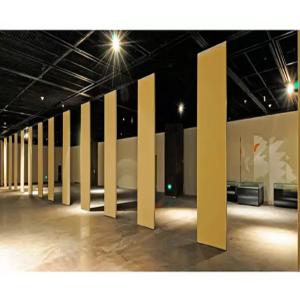 Sliding Fireproof Acoustic Partition Wall Full Height Aluminum Active Laminate