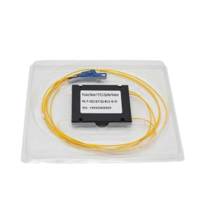 1x2 PLC Fiber Splitter Splice Pigtailed ABS Module 2.0mm SC UPC Singlemode