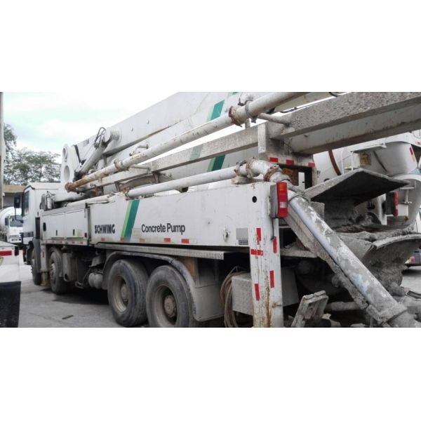 42m Used Concrete Pump Truck Schwing Pump Year 2014
