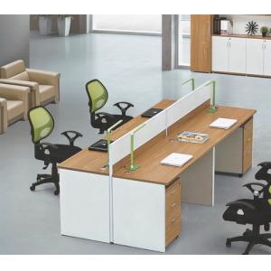 China modern 4 persons office table partition in warehouse in Foshan on sale China modern 4 persons office table partition in warehouse in Foshan on sale