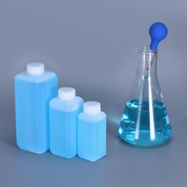 Buy Anti-corrosion Square Empty Bottles 20ML HDPE Plastic Container for Reusable Packaging at wholesale prices