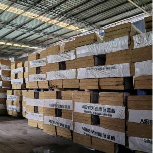 China Non-combustible Class A1 Rock Wool Insulation Board with Water Absorption  on sale