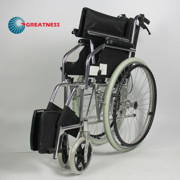 Durable Aluminum Manual Wheelchair Plastic Handwheel United Brake QK869L