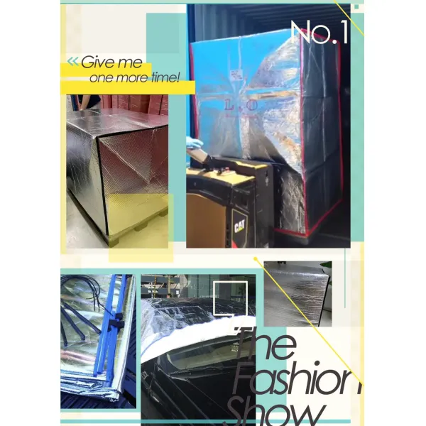 12mm Aluminum Foil 4 Layers Bubble Thermal Blanket for Greenhouse Roofing Insulation