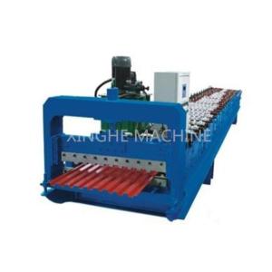PPGI Steel Roller Shutter Door Roll Forming Machine With 3kw Power Motor Control