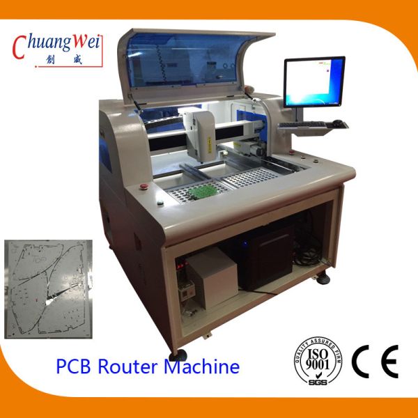 Buy Manual Loading / Unloading PCB Depaneling Router with 50000RPM at wholesale prices