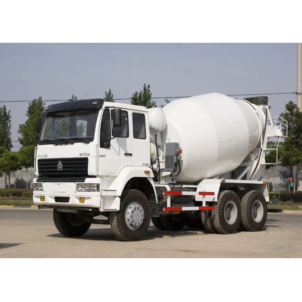 Mobile Truck Mounted Concrete Mixer 290HP 6X4 LHD