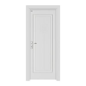 2025 Modern WPC Interior Door with Noise Reduction Low Maintenance and Fire