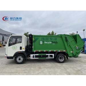 Howo LHD 6m3 Hydraulic Compression Garbage Truck