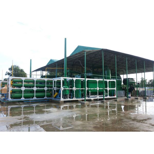 Buy 1 Ton To 15 Ton Small Scale Plastic Pyrolysis Plant To Fuel Oil at wholesale prices