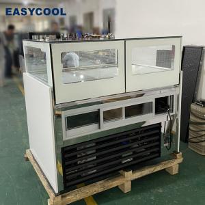 Marble Base SS304 Bakery Display Refrigerator 1030W With Drawer