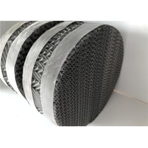 304 Knitted Metal Structured Packing Low Load Properties High Flux Heat