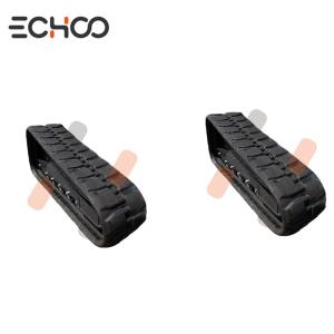 Rubber Track Multi Terrain Road Construction For TL250 Takeuchi CTL Equipment