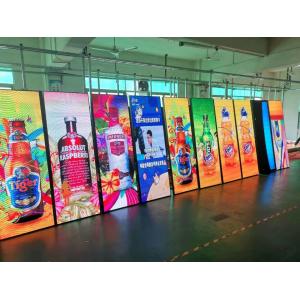 576x1920mm P3 1200cd/sqm Portable Advertising LED Poster SMD2121